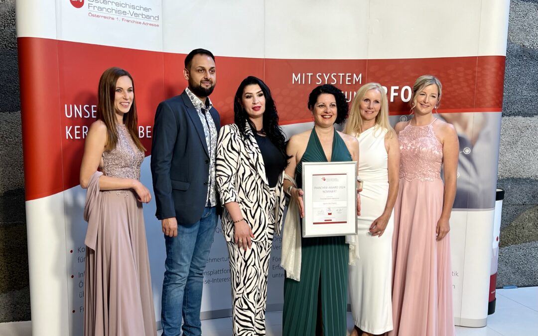 Bestes Franchisesystem Newcomer 2024: Agentur Mary Poppins Österreich nominiert