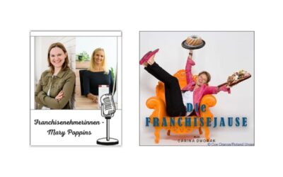 Podcast-Folge #118 Petra Fisch und Verena Binder in „Die Franchisejause“